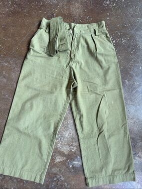 Free People FP One Pants Wide Leg Belted Ankle